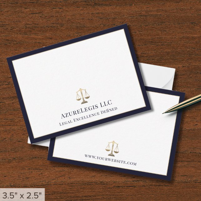 Carte De Correspondance Avocat professionnel Services juridiques (Créateur téléchargé)