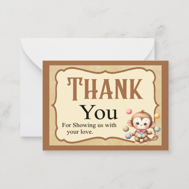 Carte De Correspondance Baby Circus (Devant)