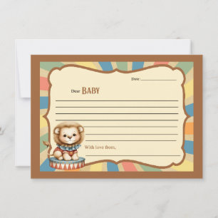 Carte De Correspondance Baby Circus