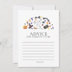 Carte De Correspondance Baby shower d'Halloween, Conseils pour les parents