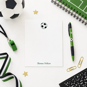 Carte De Correspondance Ballon de Football Personnalisé