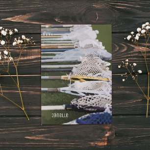 Carte De Correspondance Bâtons de crosse à aquarelle