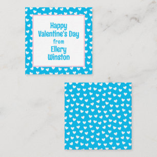 Carte De Correspondance Beaucoup de Coeurs Classroom Valentine's Day Cards
