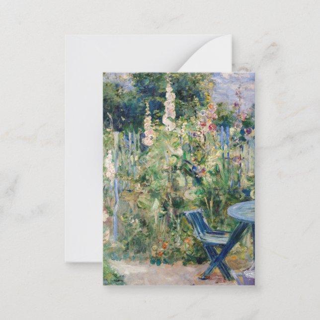 Carte De Correspondance Berthe Morisot - Tremieres Rose (Devant)