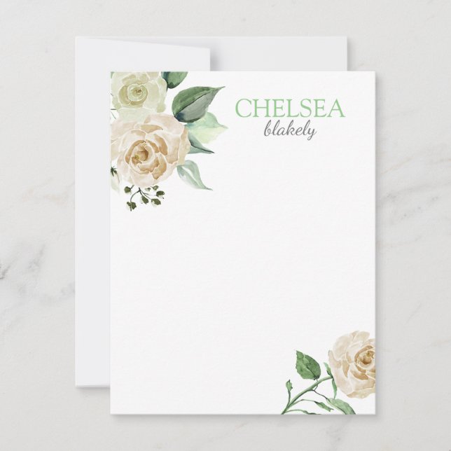 Carte De Correspondance Blooms du Sud (Devant)