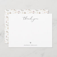 Boho Chic Fleur sauvage Merci