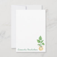 Boho Plante moderne minimaliste personnalisé