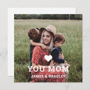 Carte De Correspondance BON COEUR VOUS AIME MAMAN Anniversaire