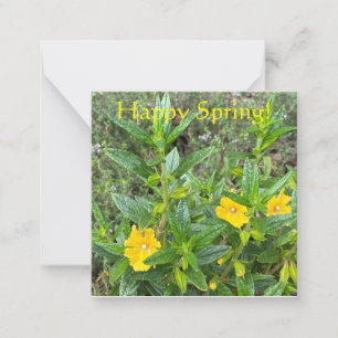 Carte De Correspondance Bon Printemps !