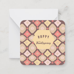 CARTE DE CORRESPONDANCE BON THANKSGIVING :