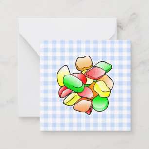 Carte De Correspondance Bonbons colorés pour la fête des Mères