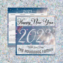 Bonne année 2023 avec Calender Card