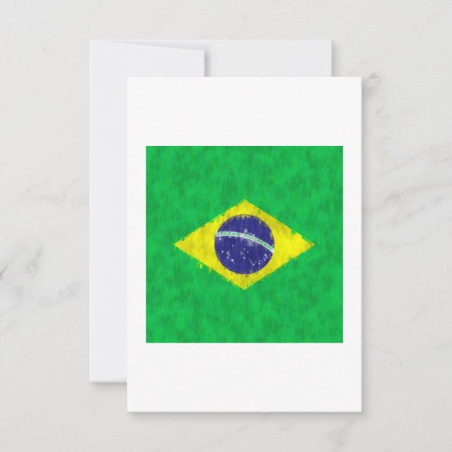 Carte De Correspondance Brazil Oil Painting Drawing (Devant)