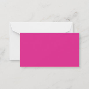Carte De Correspondance BUDGET CERISE ROSE Mariage moderne