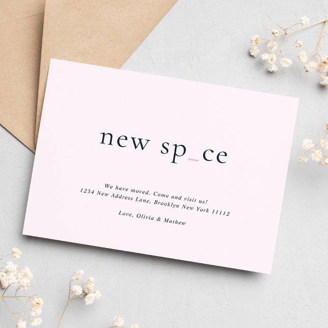 Carte De Correspondance BUDGET Frais Jouer Nouveau Lieu Nouveau Espace Dém (Créateur téléchargé)