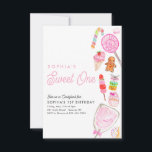 Carte De Correspondance Budget SWEET ONE Candy Kids Candyland 1er annivers<br><div class="desc">Cute SWEET ONE Candy Kids Candyland 1er anniversaire Invitation</div>