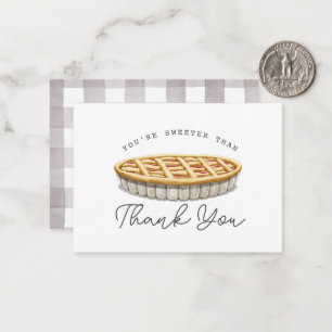 Carte De Correspondance Cadeau de remerciement pour Baby Shower Plus doux