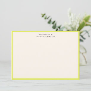 Carte De Correspondance Cadeau personnalisé avec nom Chartreuse depuis le