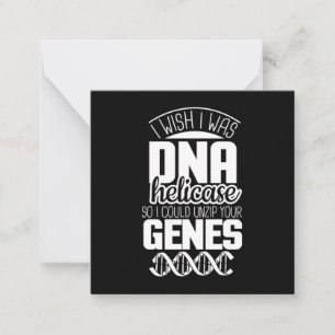 Carte De Correspondance Cadeau Scientifique J'aurais Aimé Être Hélicase