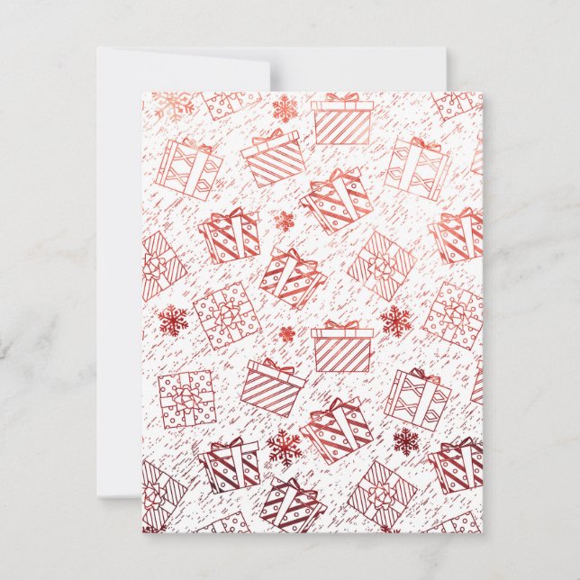 Carte De Correspondance Cadeaux de Noël 5 (Devant)