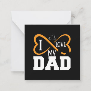 Carte De Correspondance Cadeaux Papa J'aime mon papa