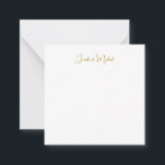 Carte De Correspondance Calligraphie Professional Elegant Gold Color Names<br><div class="desc">Vous recherchez une belle calligraphie avec une écriture esthétique ? Ce design simple et attrayant est fait pour vous. Ce produit impressionne immédiatement ceux qui le voient. Le design raffiné et de bon goût reflétera immédiatement la qualité de votre relation et de votre famille.</div>