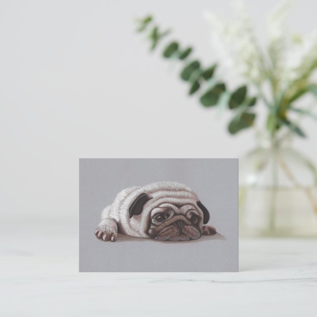 Carte De Correspondance Carlin triste (Debout devant)