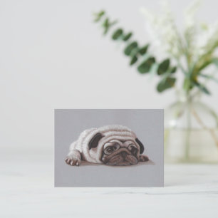 Carte De Correspondance Carlin triste