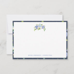 Carte De Correspondance Carolina Bloom Wild Floral Custom Stationnaire
