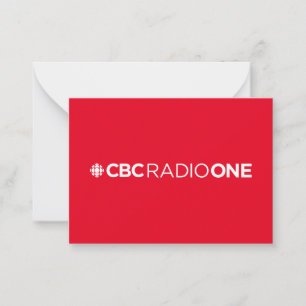 Carte De Correspondance CBC Radio One