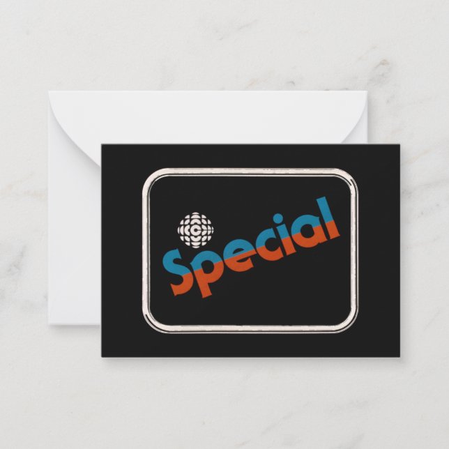 Carte De Correspondance CBC Special - 1978 promo graphique (Devant)