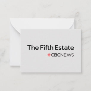 Carte De Correspondance CBC The Fifth Estate