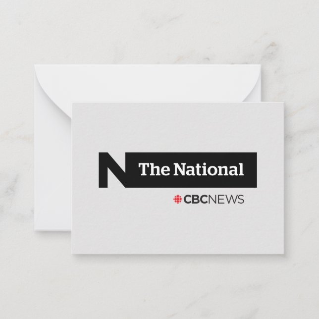 Carte De Correspondance CBC The National (Devant)