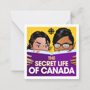 Carte De Correspondance CBC The Secret Life of Canada