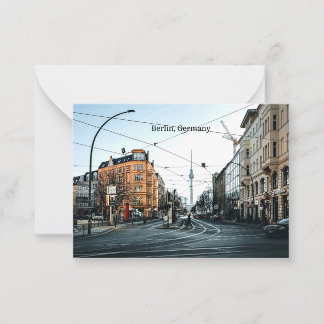 Carte De Correspondance Centre-ville de Berlin, Allemagne photo (Devant)