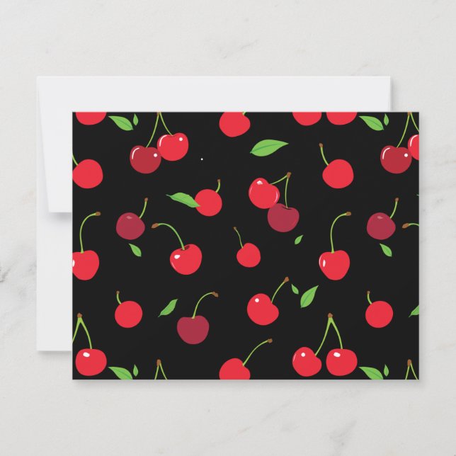 Carte De Correspondance Cerise 2 (Devant)