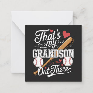 Carte De Correspondance C'est mon petit-fils là-bas Baseball