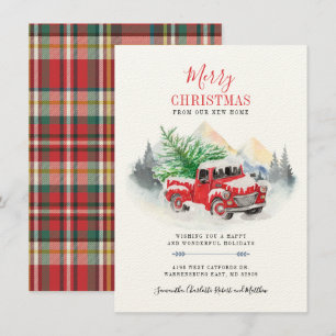 Carte De Correspondance Changement d'adresse pour les vacances