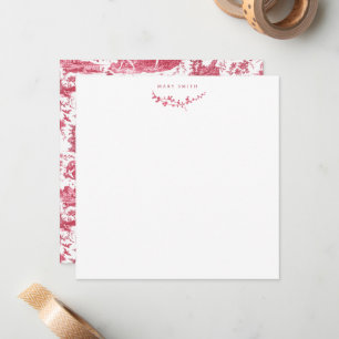 Carte De Correspondance Chariot français vintage de l'aube Toile de Jouy-R