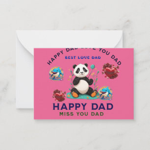 Carte De Correspondance Chemise Happy Father’s Day logo Chemise personnal