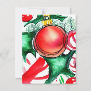 Carte De Correspondance Choses de Noël