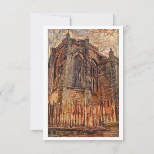 Carte De Correspondance Church of the Holy Rude (Devant)