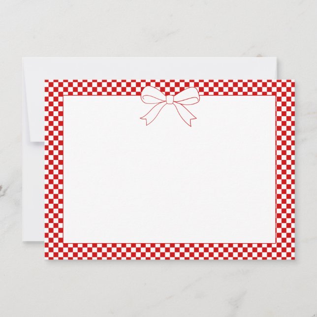 Carte De Correspondance Ciao Baby! Italian Red Bow Baby Shower Blank (Devant)