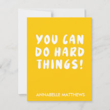 Citation Inspirationnelle Jaune Positive