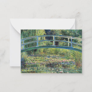 Carte De Correspondance Claude Monet - Bassin aux Nymphéas & Pont Japonais