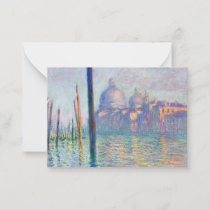 Carte De Correspondance Claude Monet - Grand Canal, Venise