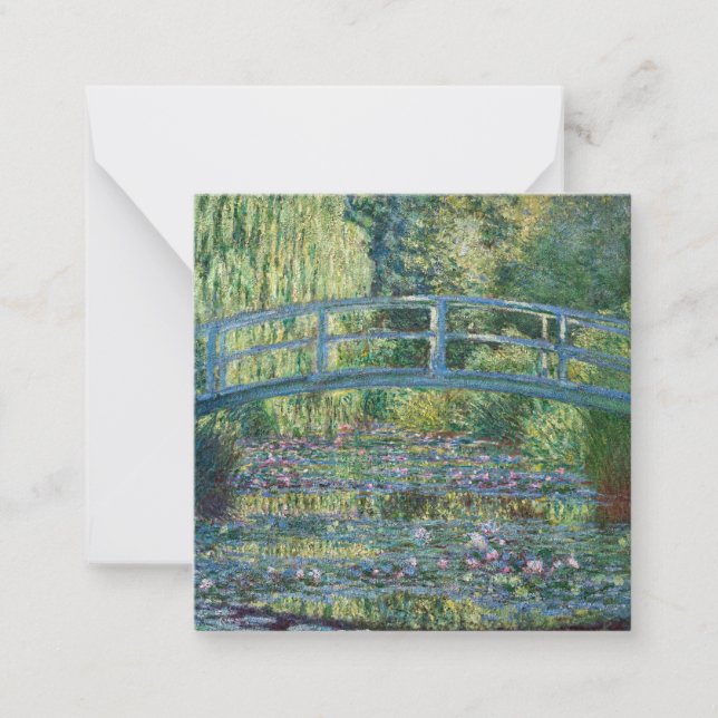 Carte De Correspondance Claude Monet - Harmonie verte (Devant)