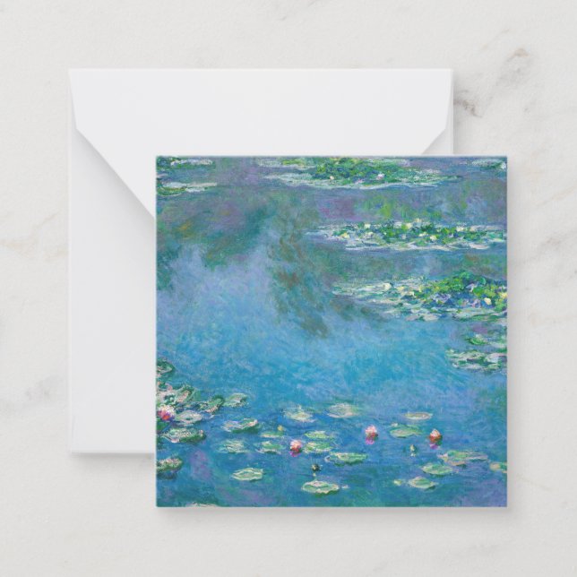 Carte De Correspondance Claude Monet - Nymphéas 1906 (Devant)