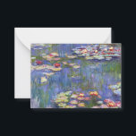 Carte De Correspondance Claude Monet - Nymphéas / Nymphéas<br><div class="desc">Nymphéas / Nymphéas - Claude Monet,  1916</div>