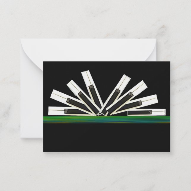 CARTE DE CORRESPONDANCE CLÉS DE MINUIT (Devant)